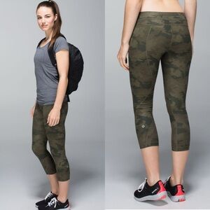 lululemon Run Inspire Crop II Luxtreme Savasana Camo